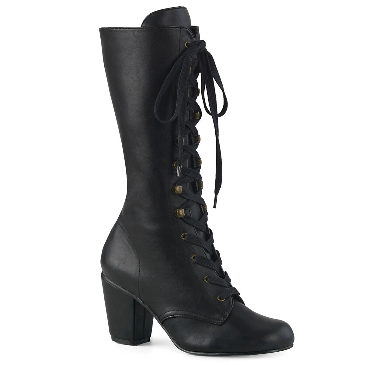 DemoniaCult VIVIKA-205 Damen Stiefel Schwarz  EU 36