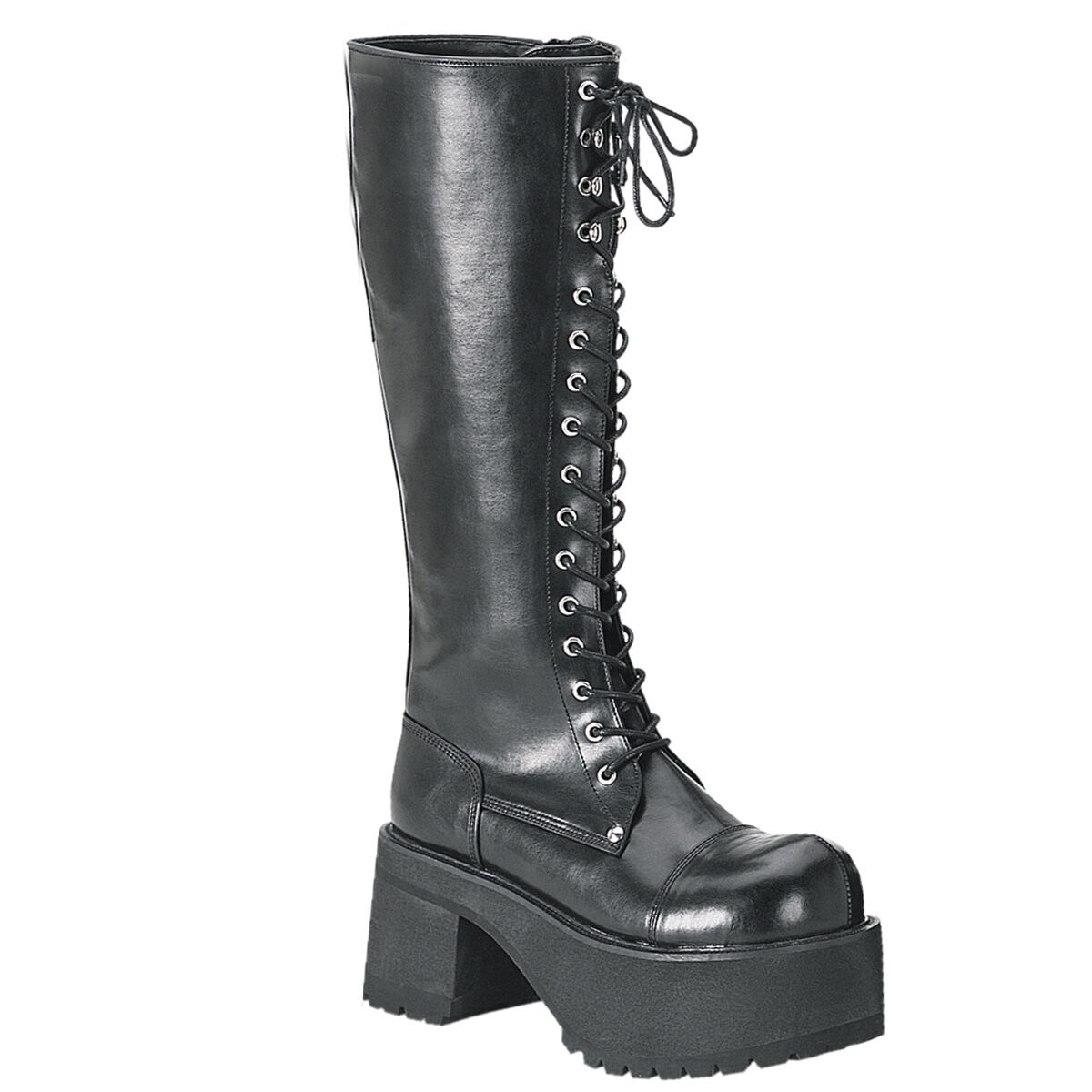 DemoniaCult RANGER-302 Unisex Stiefel Schwarz  EU 37