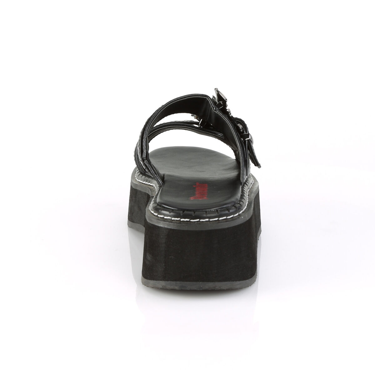 DemoniaCult EMILY-100 Damen Sandale Schwarz  EU 37