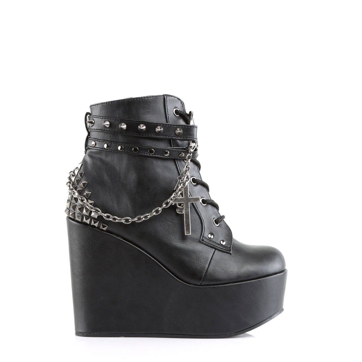 DemoniaCult POISON-101 Damen Stiefel Schwarz  EU 36