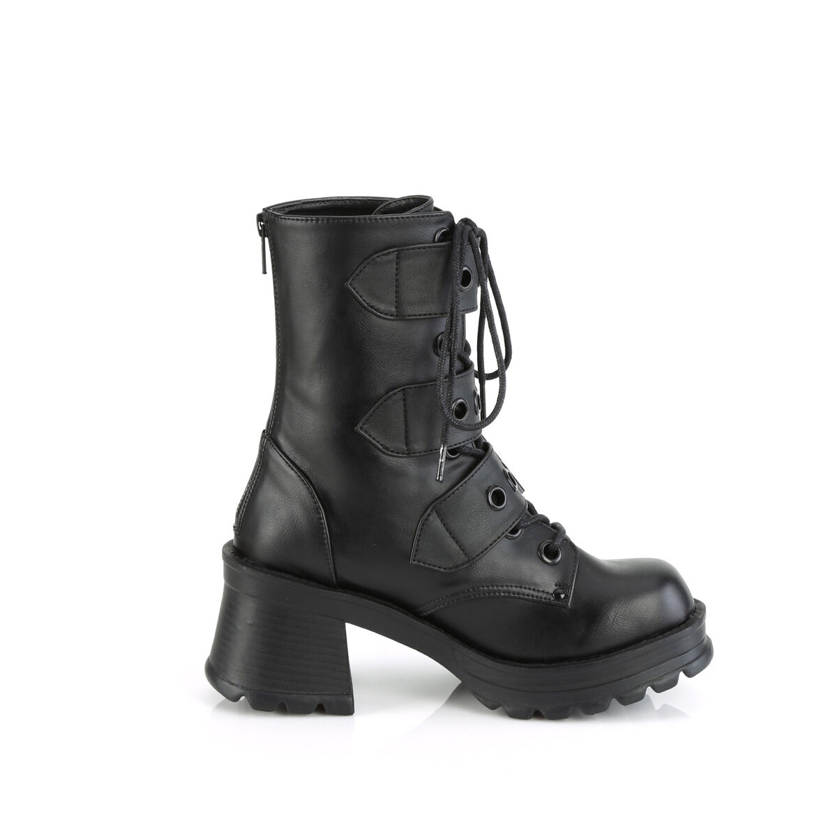 DemoniaCult BRATTY-118 Damen Stiefelette Schwarz  EU 36