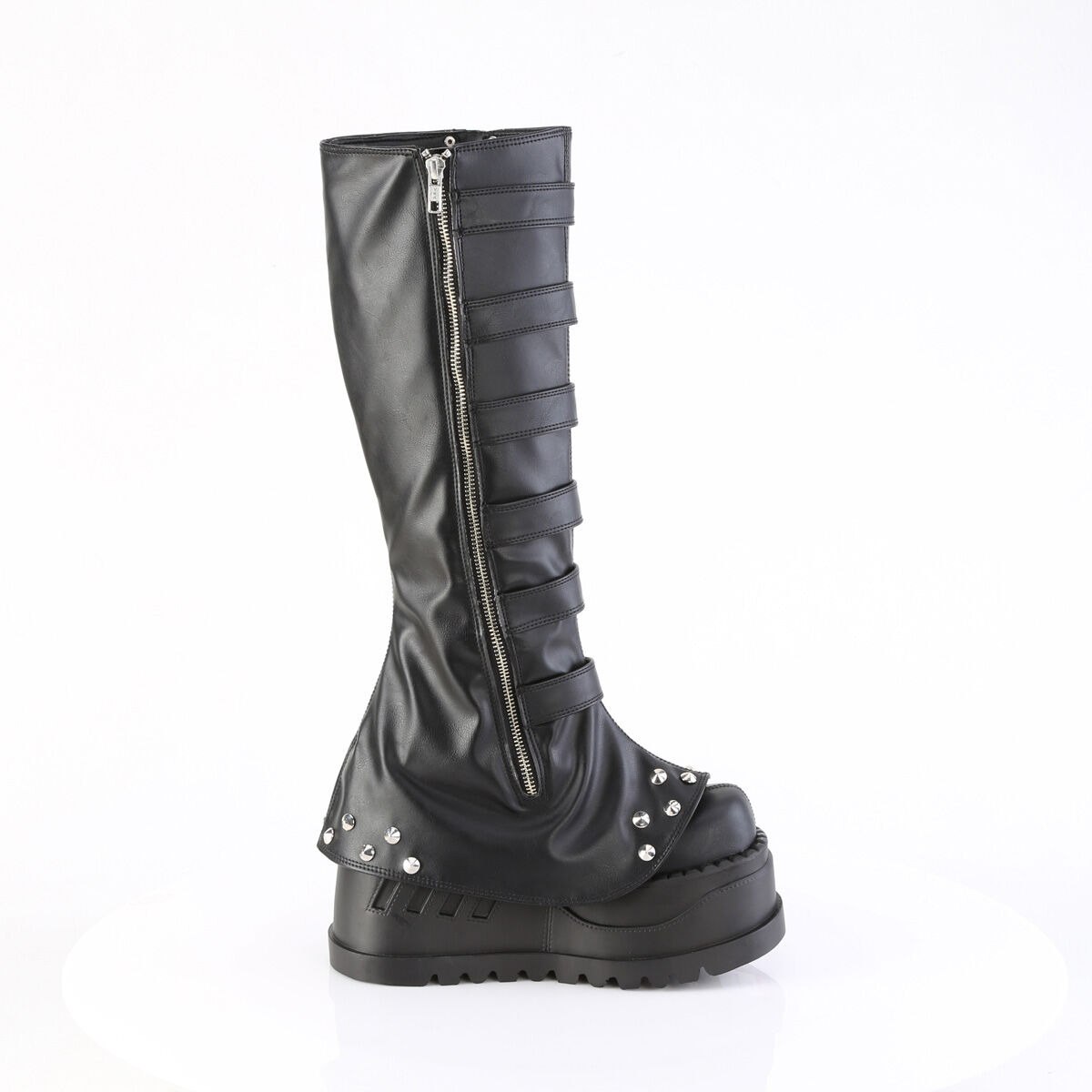 DemoniaCult STOMP-223 Damen Stiefel Schwarz  EU 37