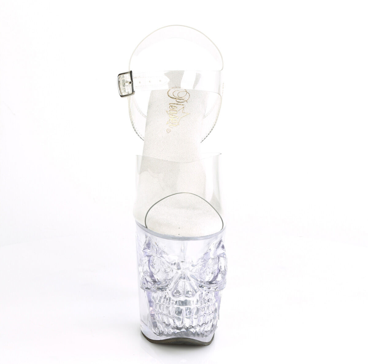 Pleaser RAPTURE-808 Damen Sandale Transparent  EU 36