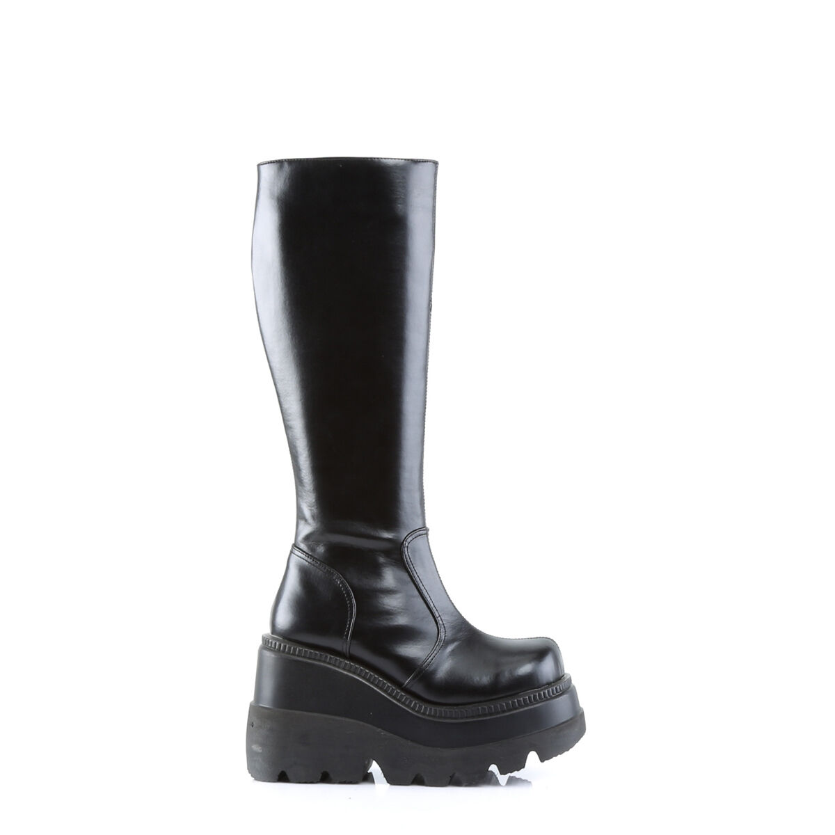 DemoniaCult SHAKER-100 Damen Stiefel Schwarz  EU 37