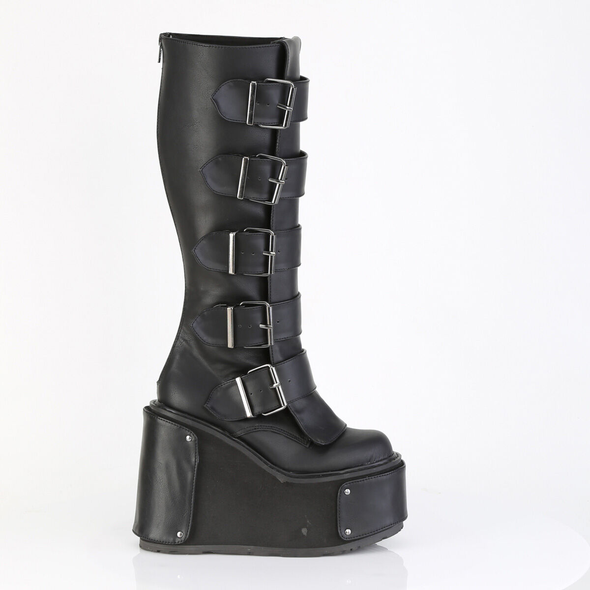DemoniaCult TRANSFORMER-800 Damen Stiefel Schwarz  EU 42