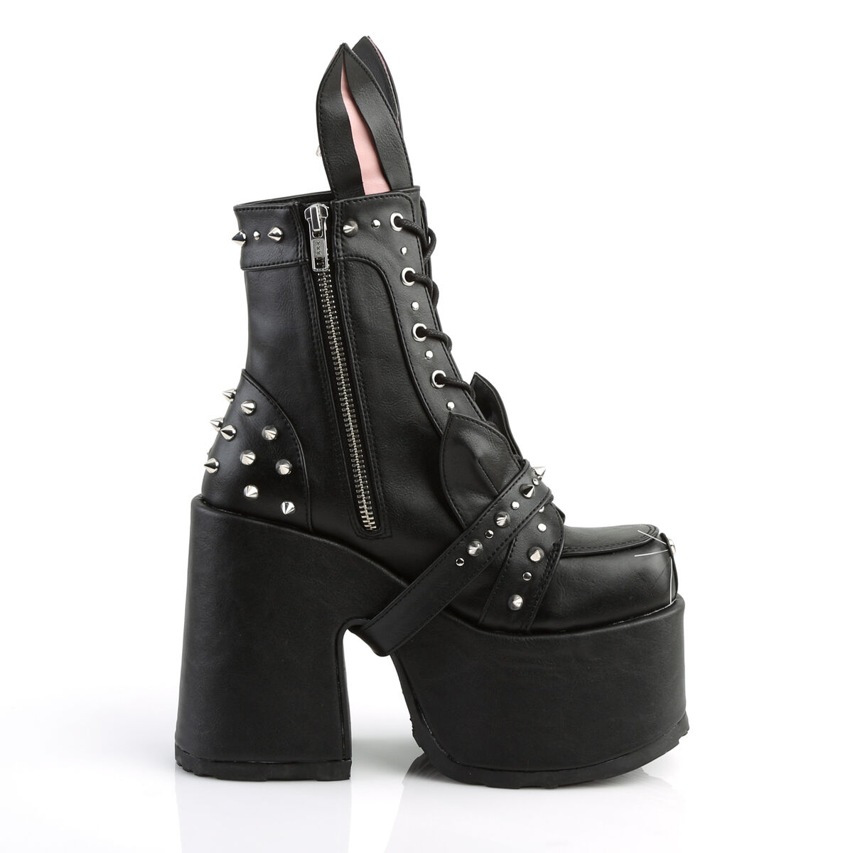 DemoniaCult CAMEL-202 Damen Stiefelette Schwarz  EU 41