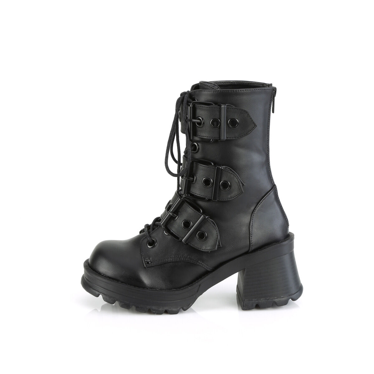 DemoniaCult BRATTY-118 Damen Stiefelette Schwarz  EU 37