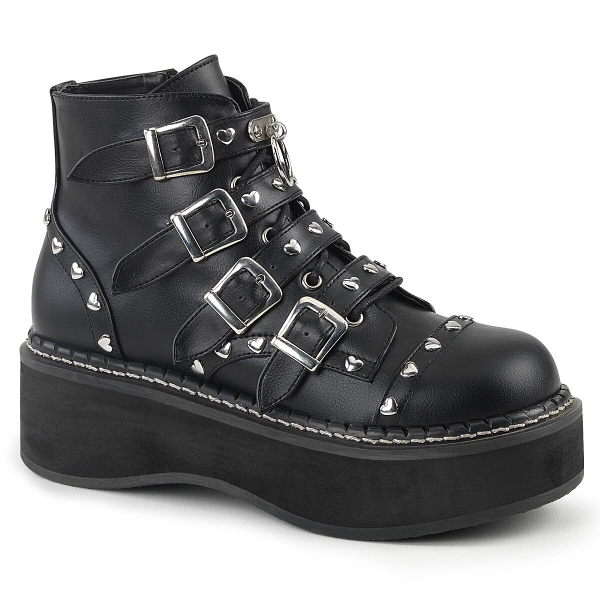 DemoniaCult EMILY-315 Women's Ankle Boot Black EU 41