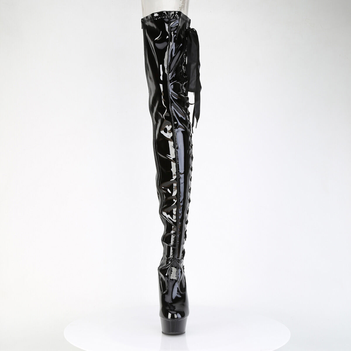 Pleaser DELIGHT-4050 Damen Stiefel Schwarz  EU 35