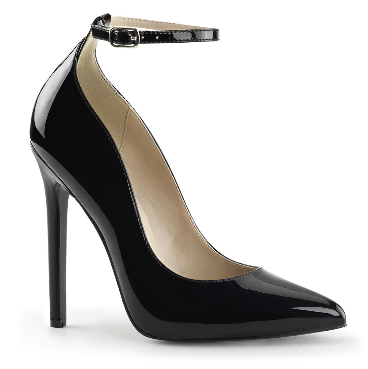 Pleaser SEXY-23 Damen Pumps Schwarz  EU 38