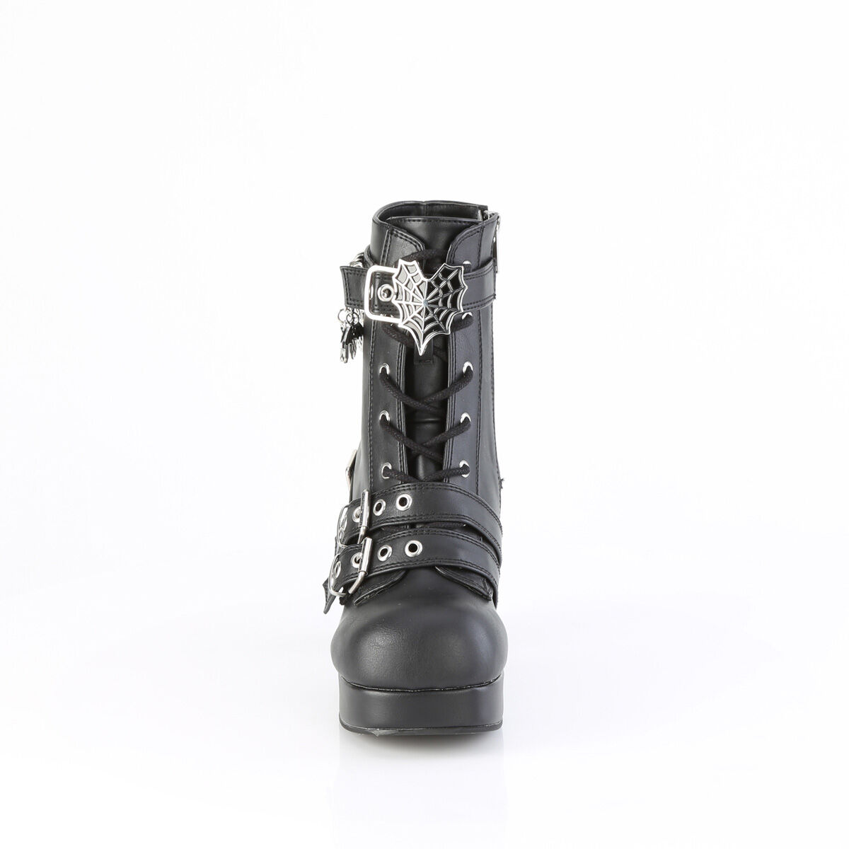 DemoniaCult GOTHIKA-66 Damen Stiefel Schwarz  EU 36
