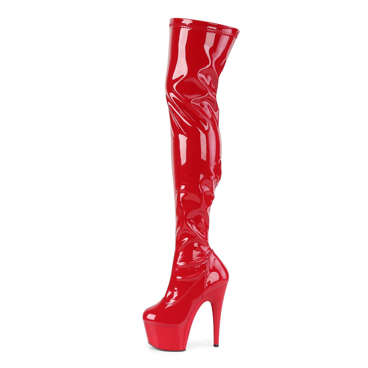 Pleaser ADORE-3000 Damen Stiefel Rot  EU 39