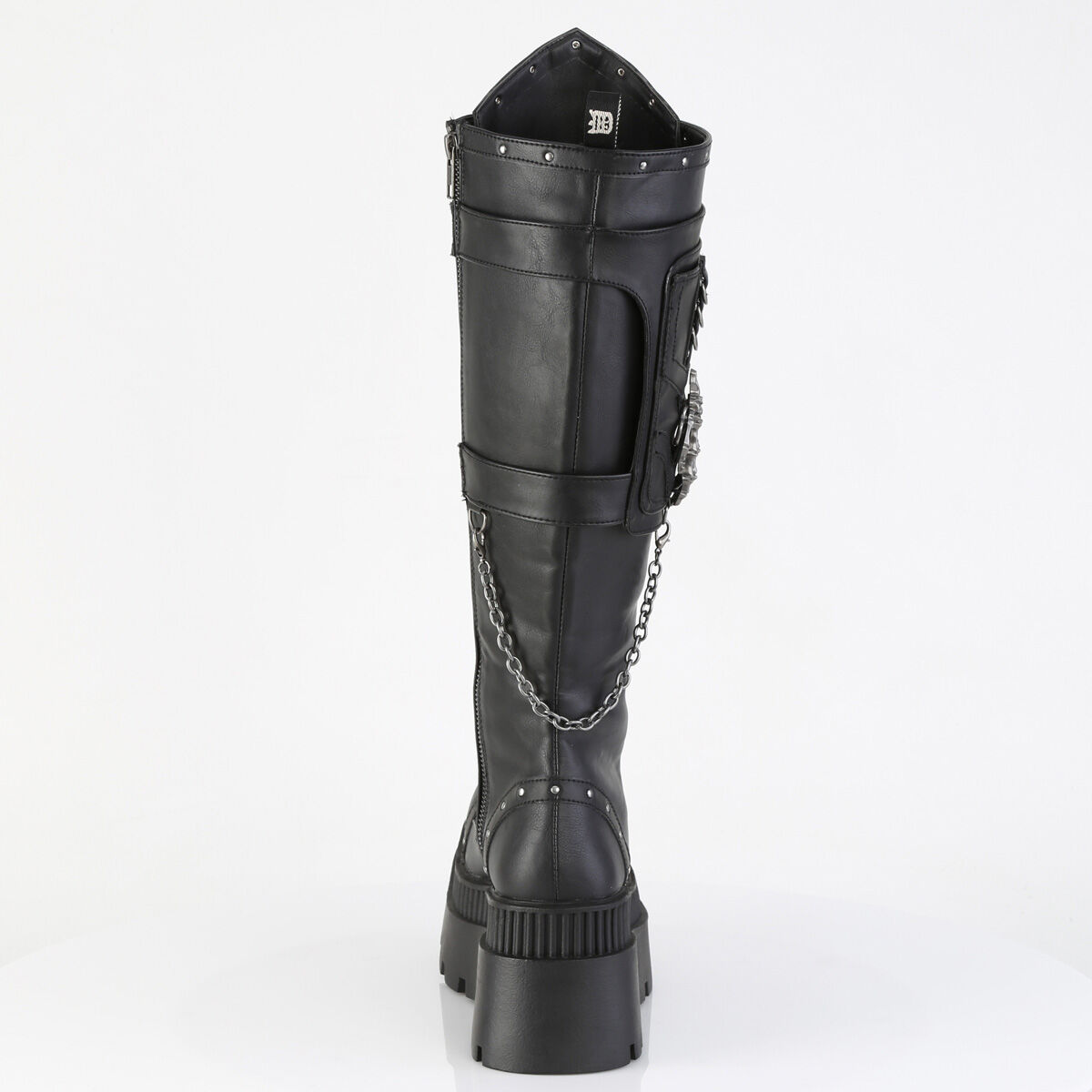 DemoniaCult WRATH-205 Damen Stiefel Schwarz  EU 36