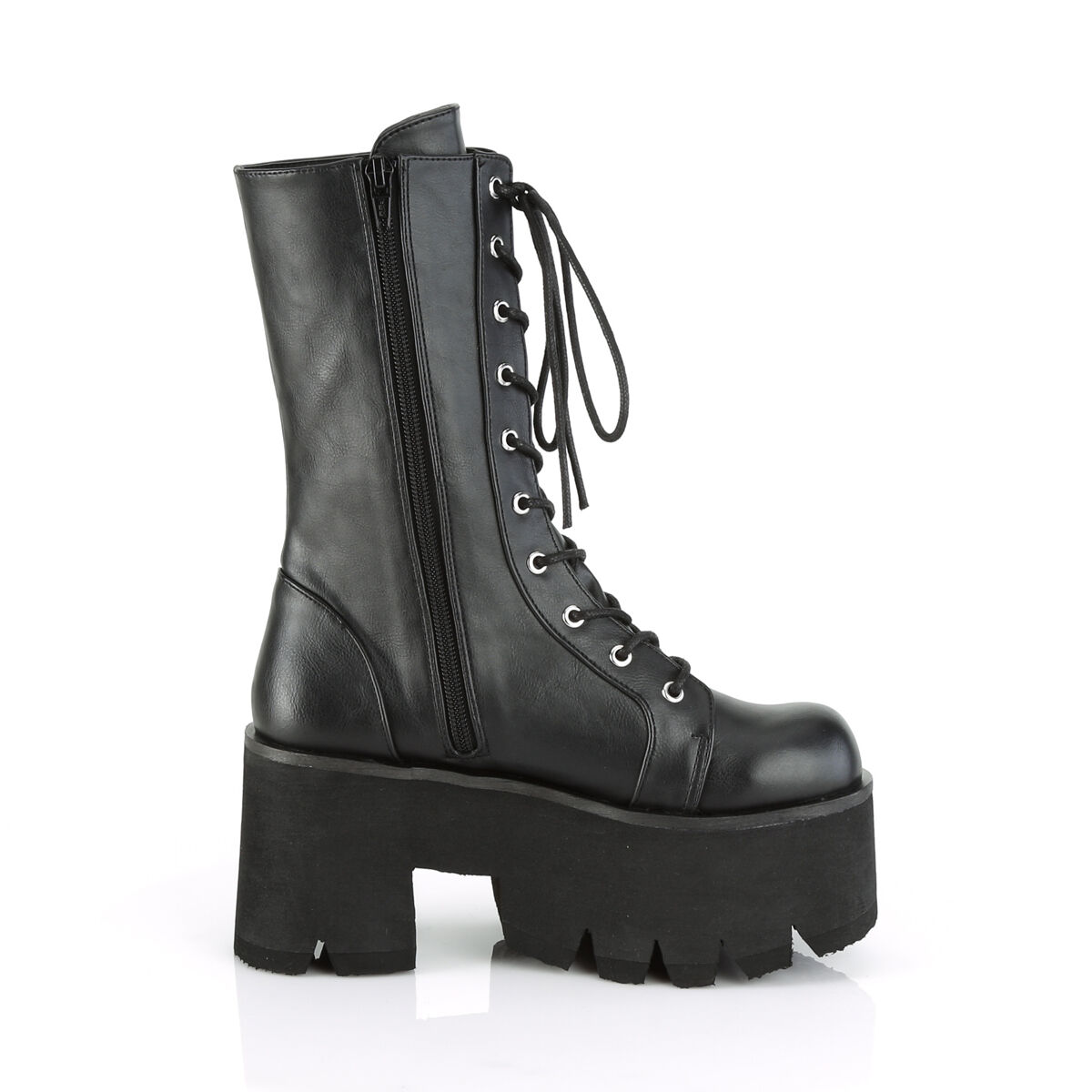 DemoniaCult ASHES-105 Damen Stiefel Schwarz  EU 36