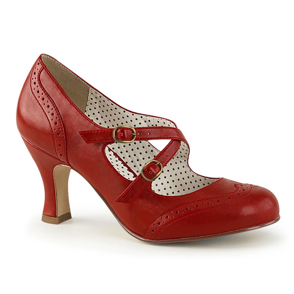 Pin Up Couture FLAPPER-35 Damen Pumps Rot  EU 40