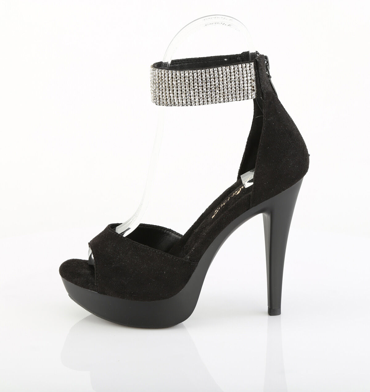 Fabulicious COCKTAIL-525 Plateau Sandalen Schwarz Kunstleder EU 35