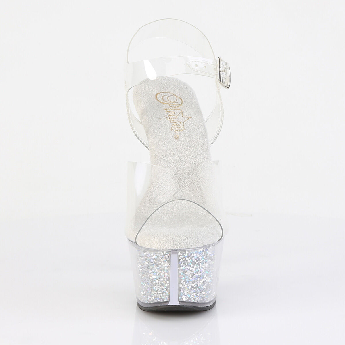 Pleaser ASPIRE-608RSI Damen Sandale Transparent  EU 35