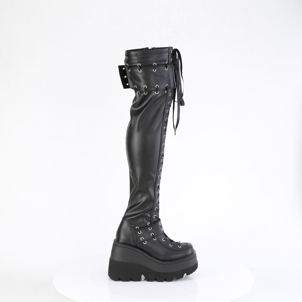 DemoniaCult SHAKER-325 Damen Stiefel Schwarz  EU 37