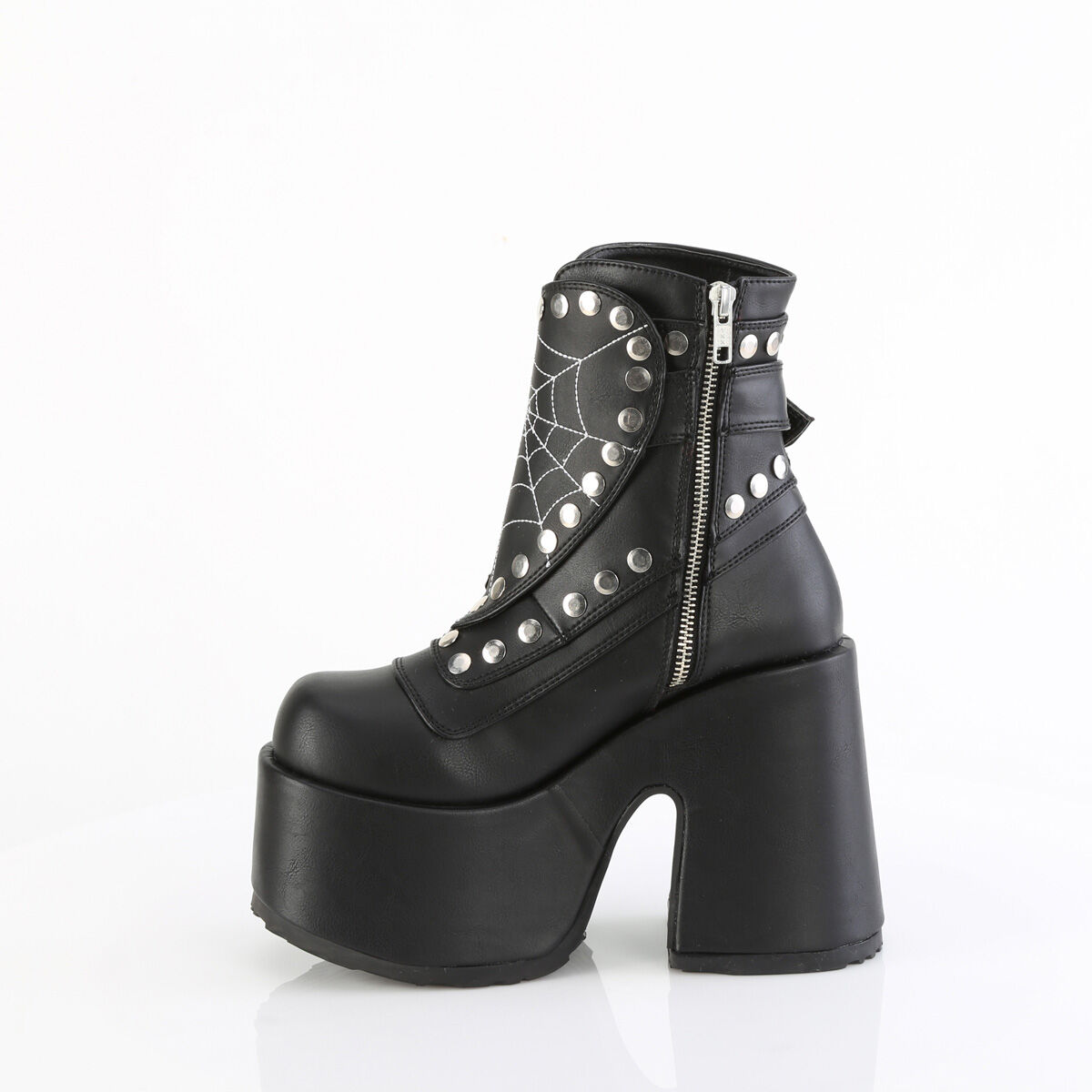 DemoniaCult CAMEL-70 Damen Stiefel Schwarz  EU 37