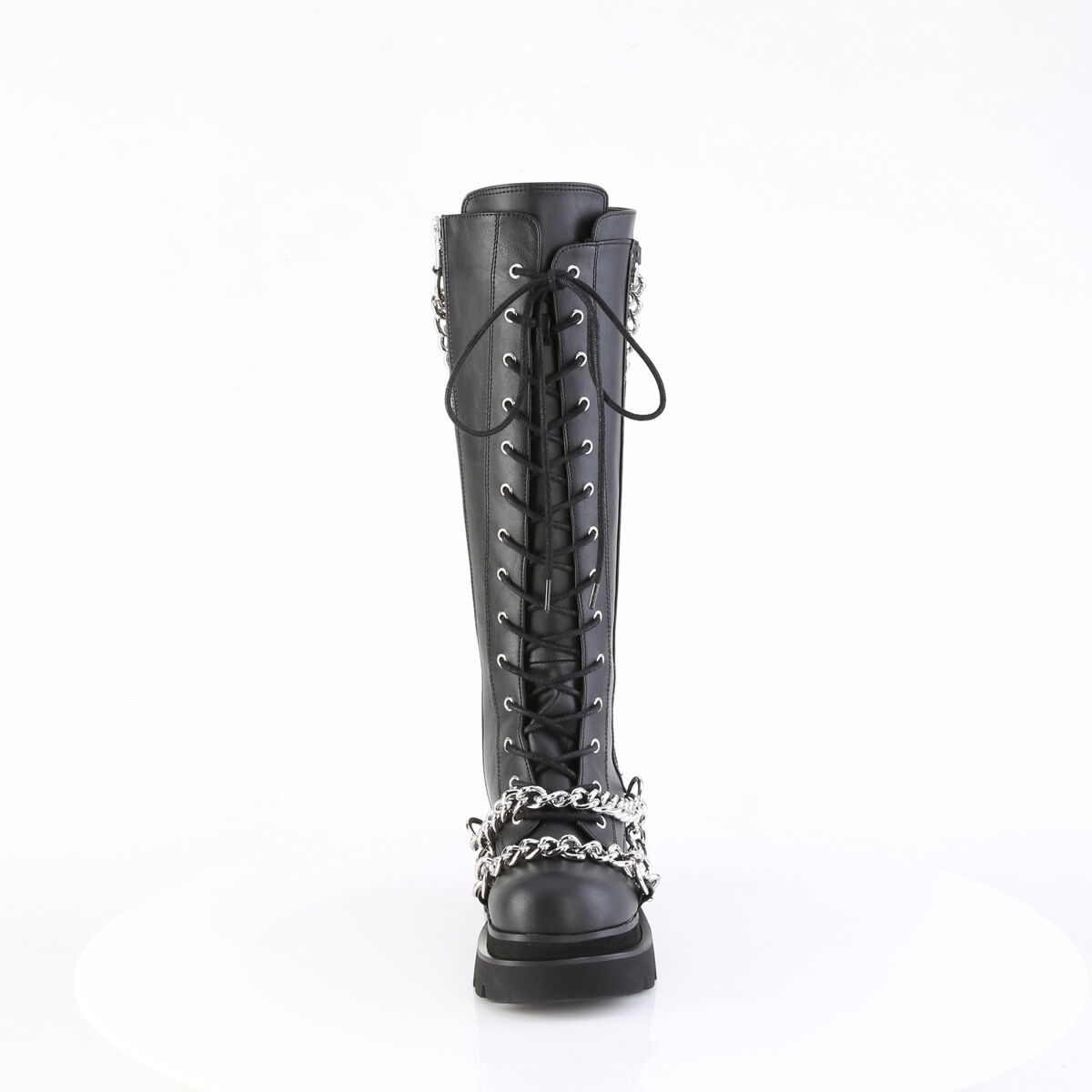 DemoniaCult RENEGADE-215 Damen Stiefel Schwarz  EU 37