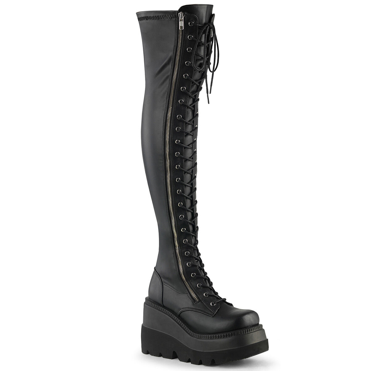DemoniaCult SHAKER-374 Damen Stiefel