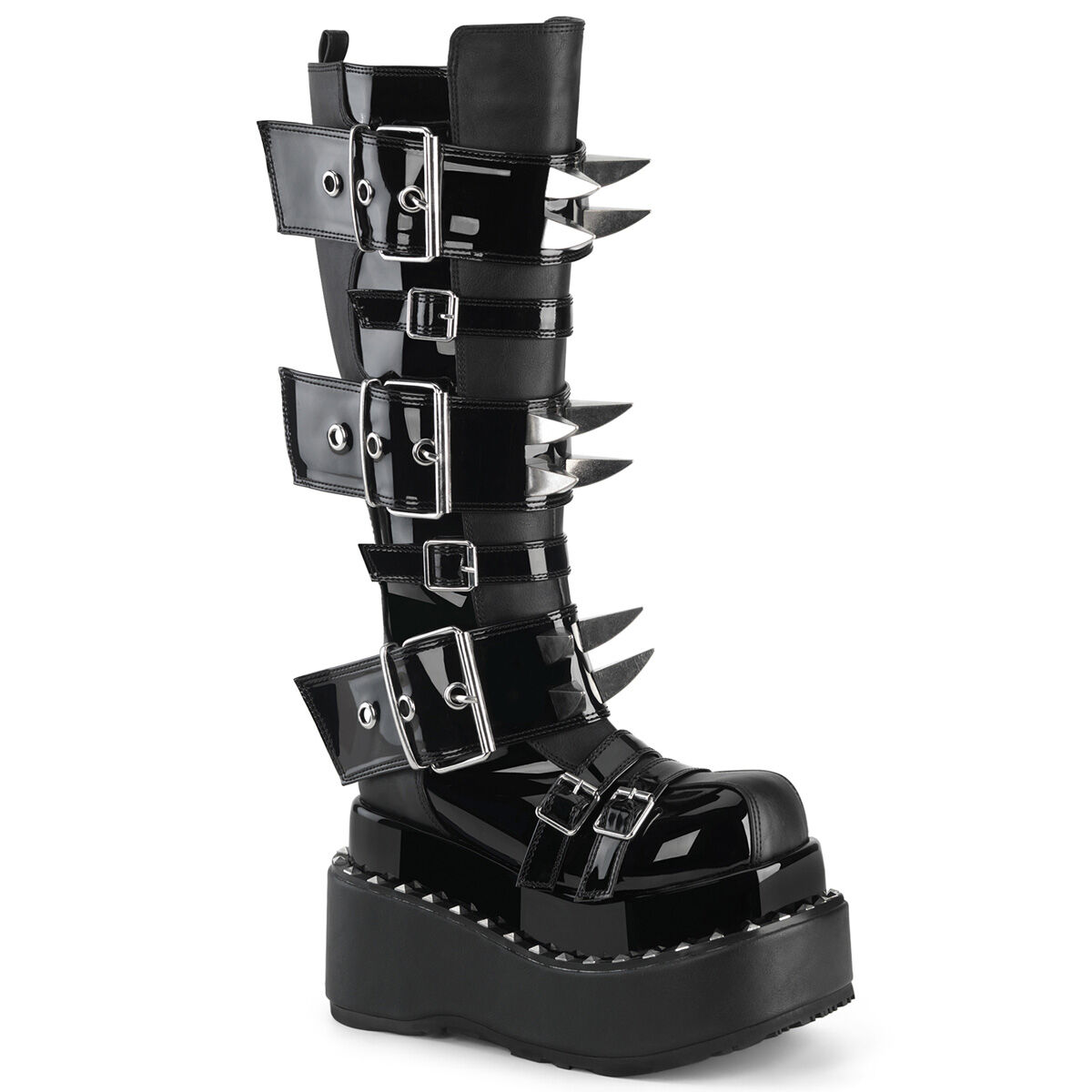 DemoniaCult BEAR-215 Damen Stiefel Schwarz  EU 36