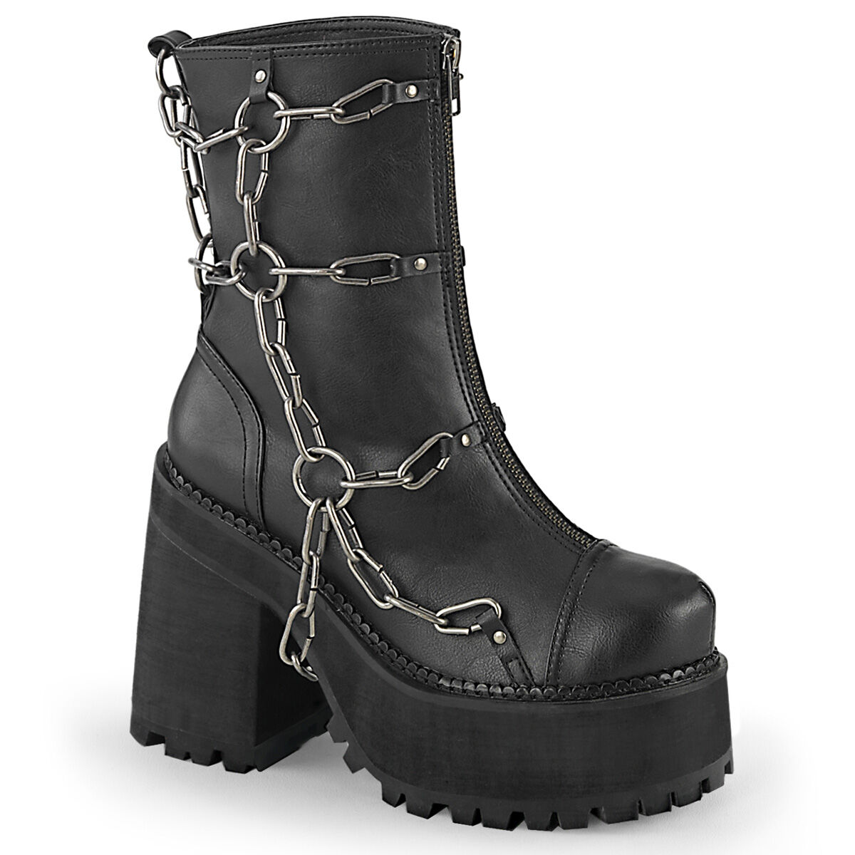 DemoniaCult ASSAULT-66 Damen Stiefelette