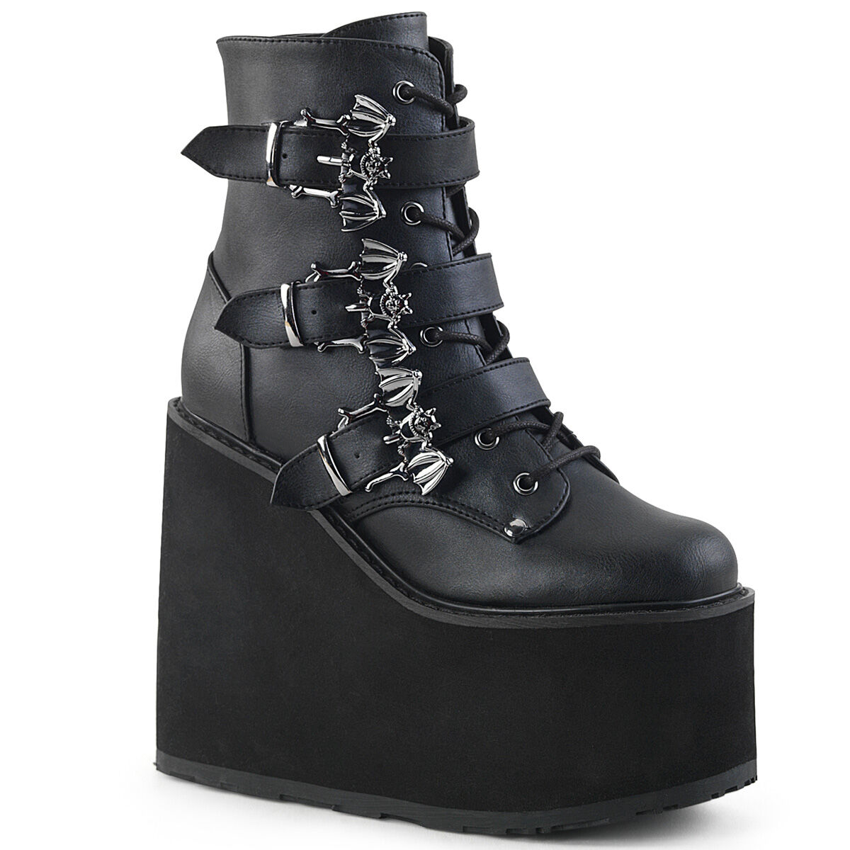 DemoniaCult SWING-103 Damen Stiefelette Schwarz  EU 37