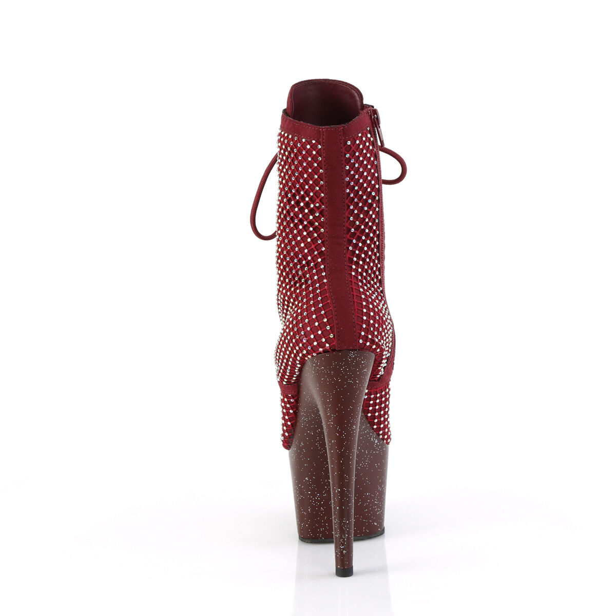 Pleaser ADORE-1020RM Damen Stiefelette Dunkelrot  EU 38