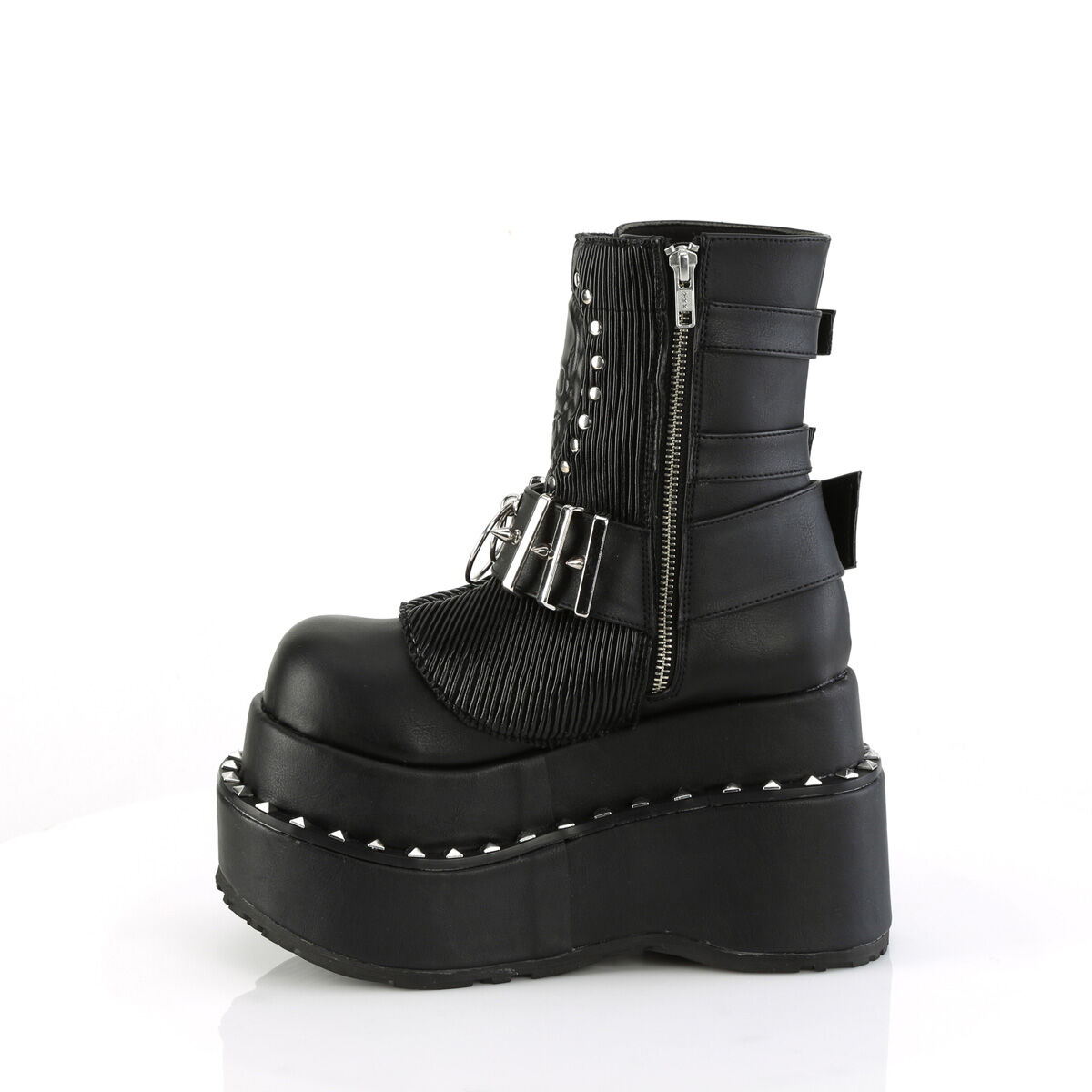 DemoniaCult BEAR-150 Damen Stiefelette Schwarz  EU 36
