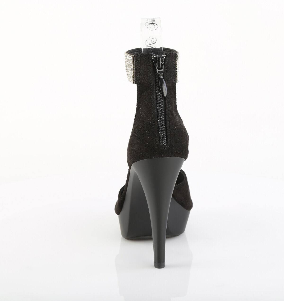 Fabulicious COCKTAIL-525 Plateau Sandalen Schwarz Kunstleder EU 35
