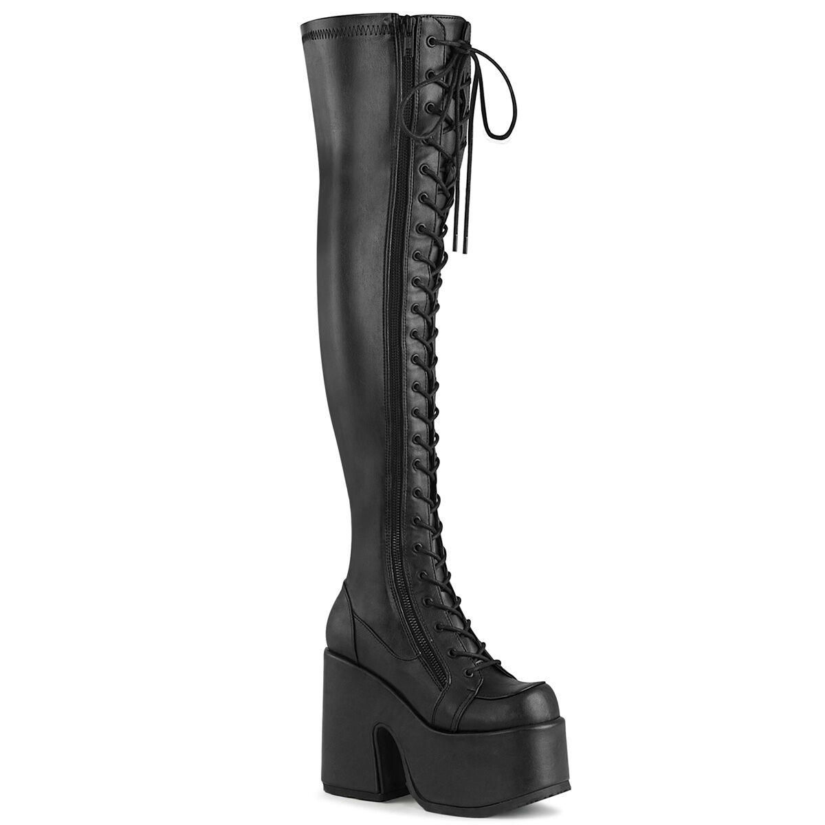 DemoniaCult CAMEL-300 Damen Stiefel Schwarz  EU 40