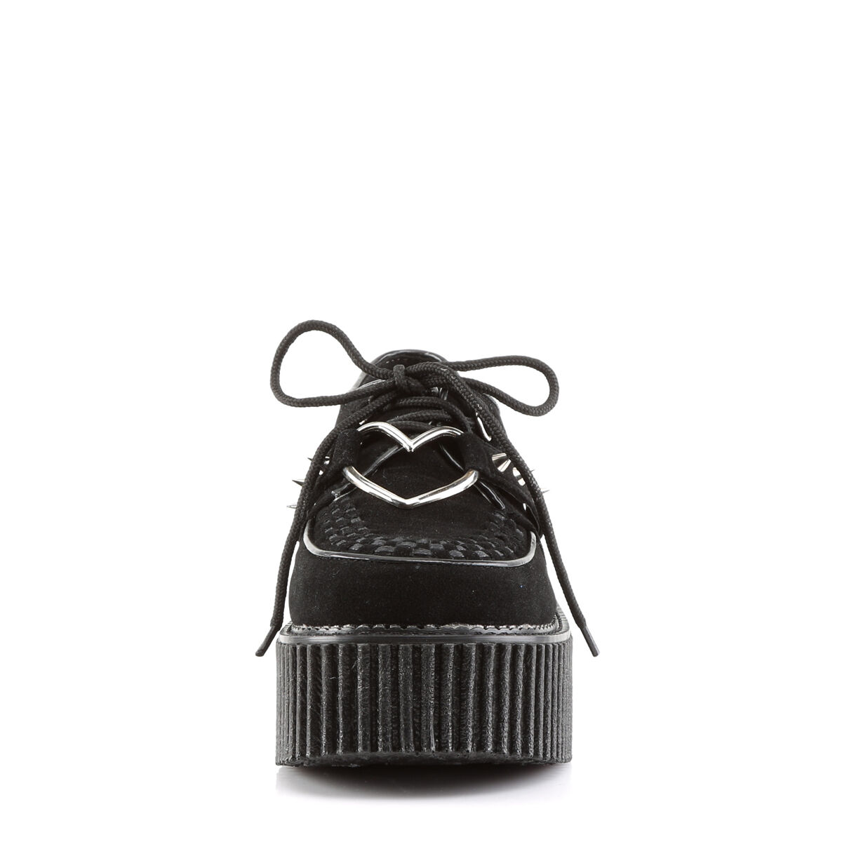DemoniaCult CREEPER-206 Damen Creeper Schwarz  EU 37