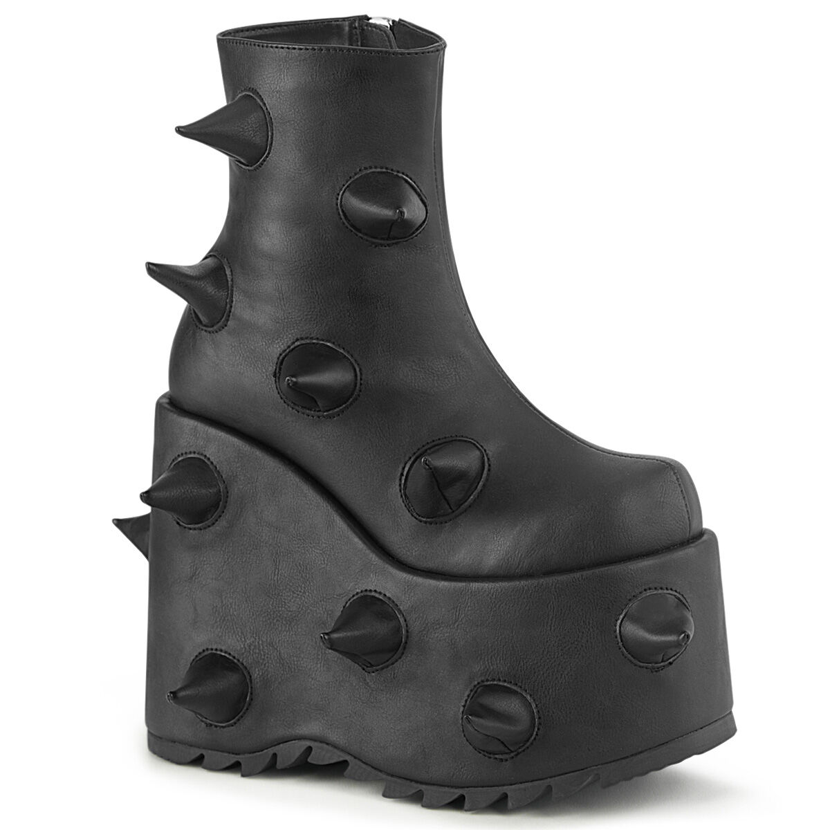 DemoniaCult SLAY-77 Damen Stiefelette Schwarz  EU 41