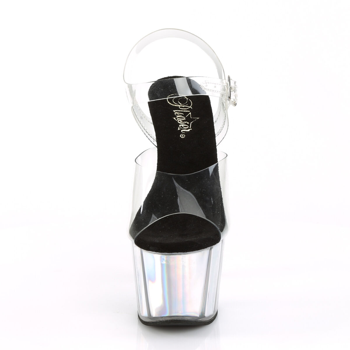 Pleaser ADORE-708HGI Damen Sandale Transparent  EU 35