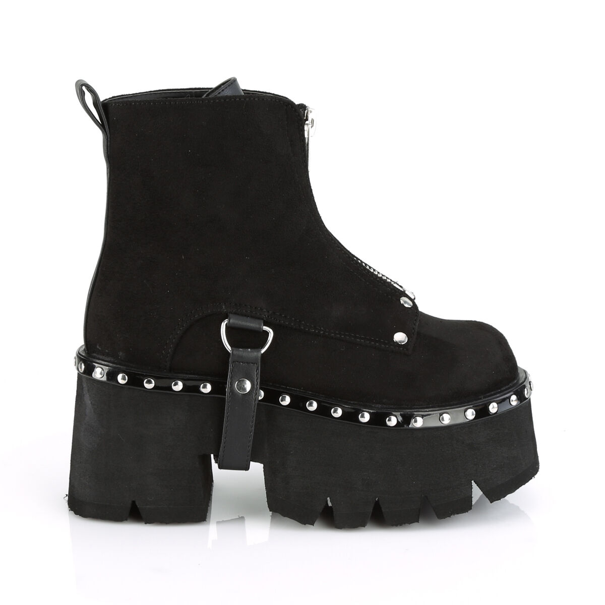 DemoniaCult ASHES-100 Damen Stiefelette Schwarz  EU 39