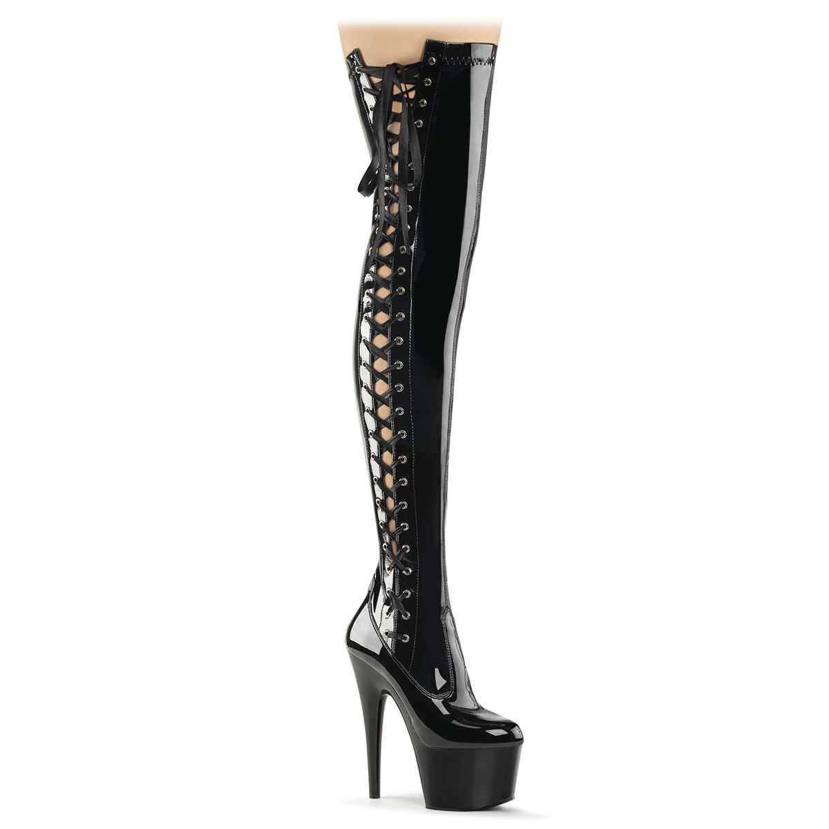 Pleaser ADORE-3050 Damen Stiefel Schwarz  EU 35
