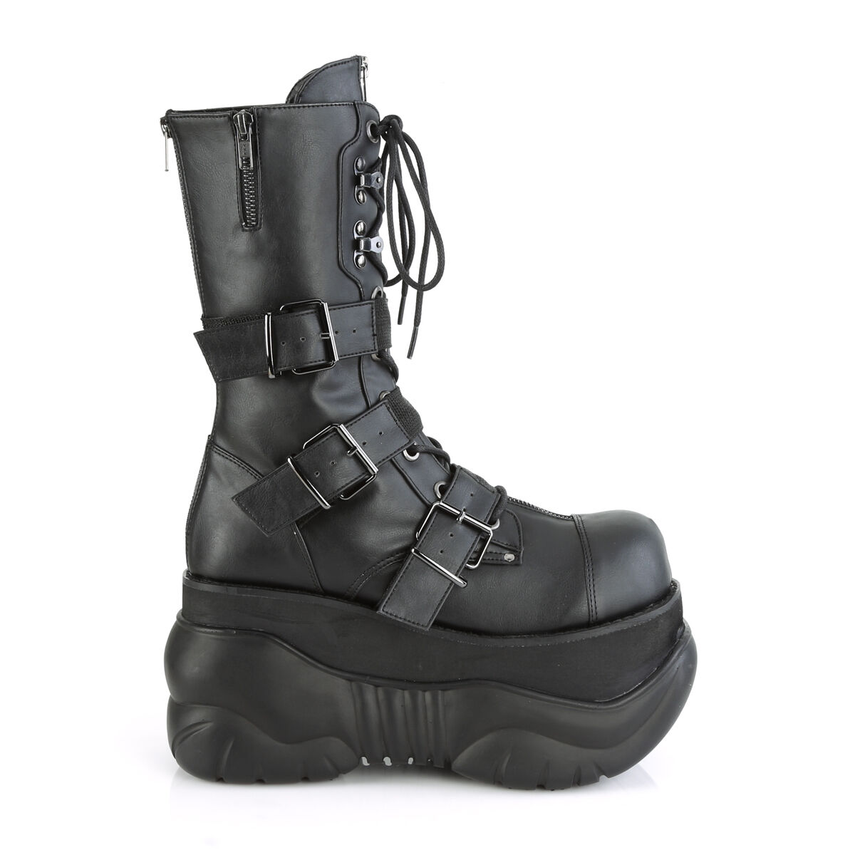 DemoniaCult BOXER-230 Unisex Stiefel Schwarz  EU 37