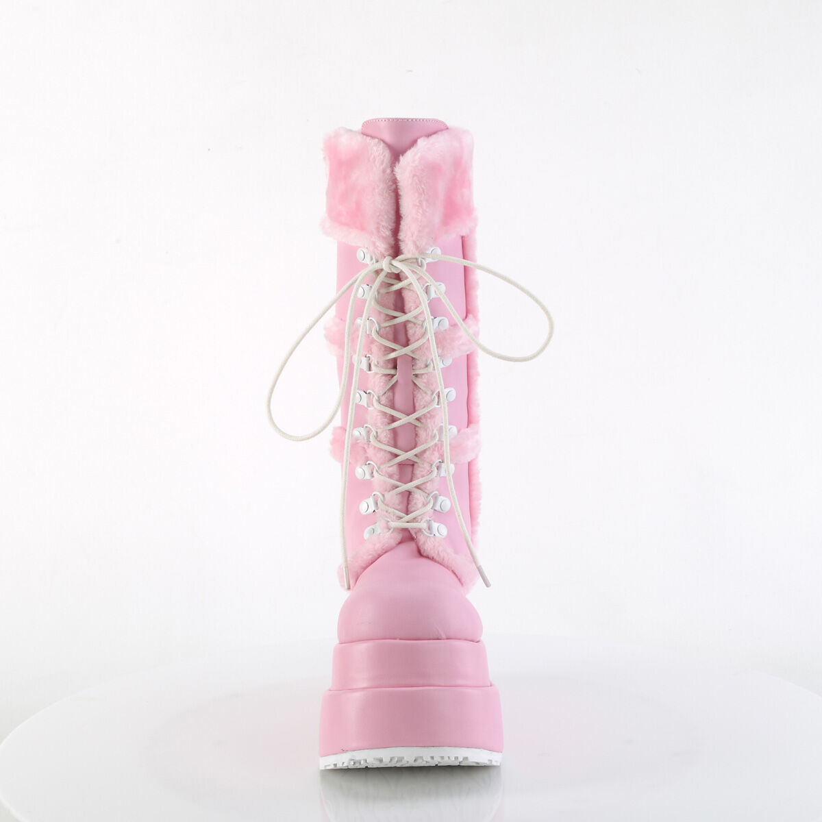 DemoniaCult BEAR-202 Damen Stiefel Rosa  EU 42