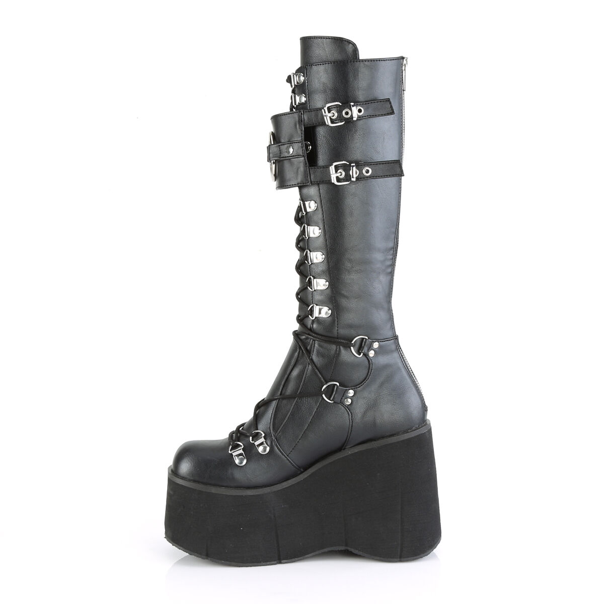 DemoniaCult KERA-200 Damen Stiefel Schwarz  EU 37