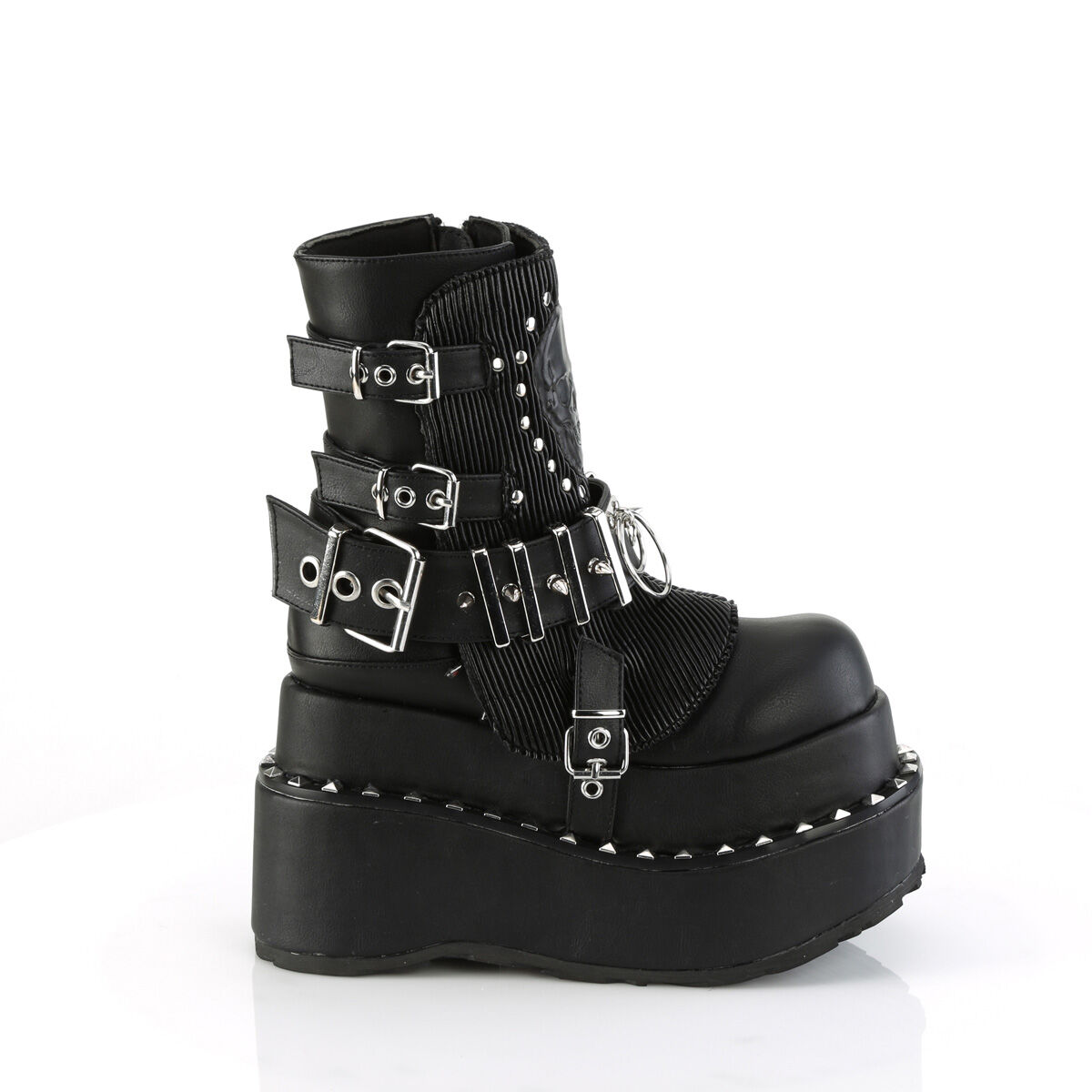 DemoniaCult BEAR-150 Damen Stiefelette Schwarz  EU 37
