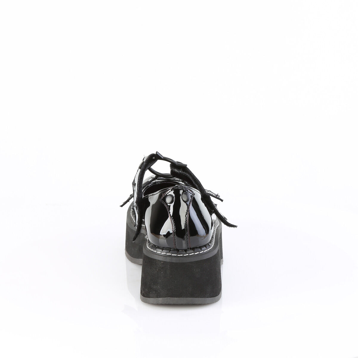 DemoniaCult EMILY-23 Damen Sandale Schwarz  EU 36