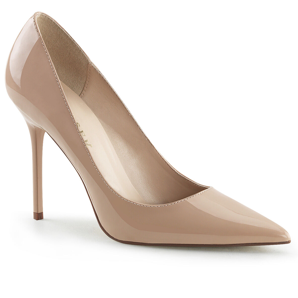 Pleaser CLASSIQUE-20 Damen Pumps Beige  EU 43