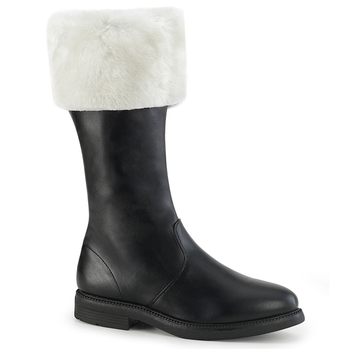 Funtasma SANTA-100 Herren Stiefel Schwarz Weiß