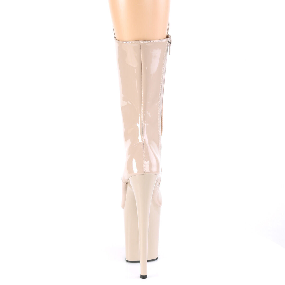 Pleaser FLAMINGO-1050 Damen Stiefel Beige  EU 42