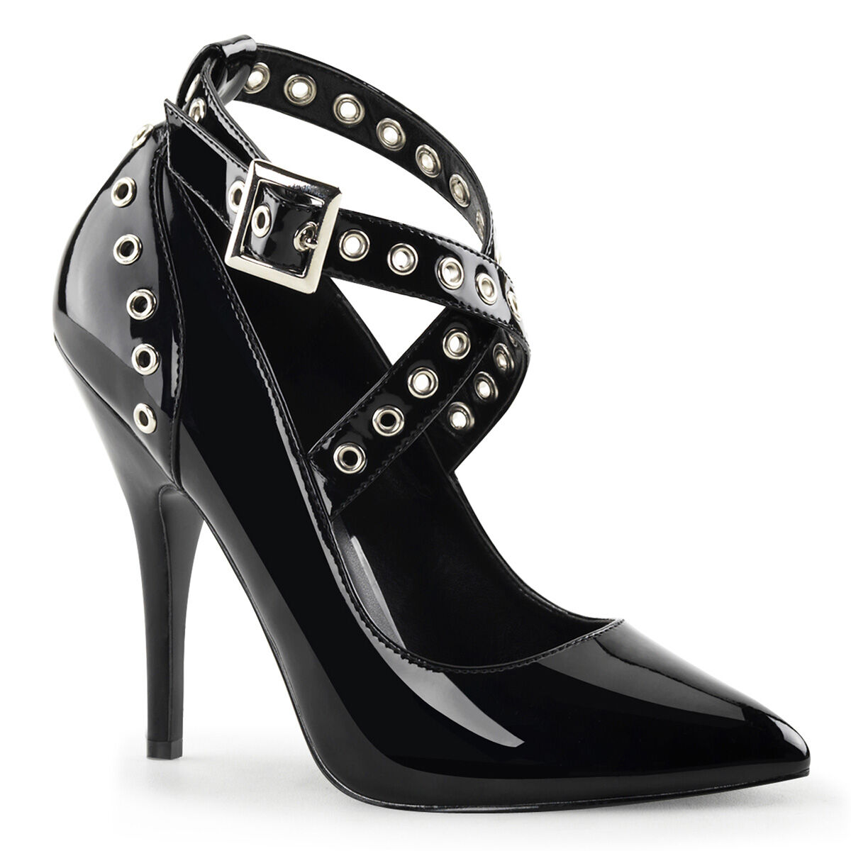 Pleaser SEDUCE-443 Damen Pumps Schwarz  EU 36