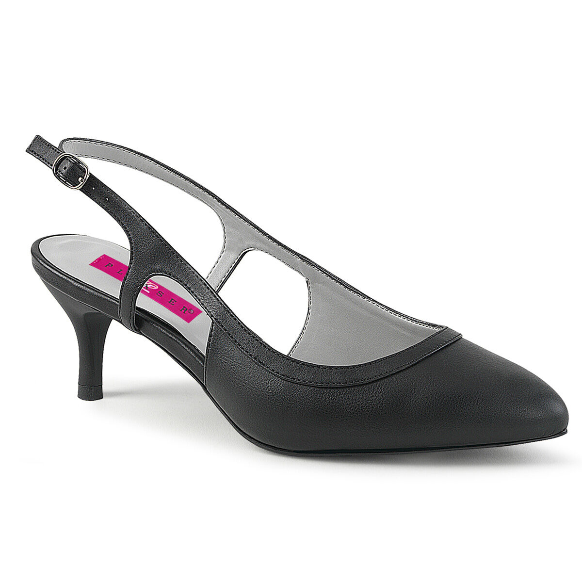 Pleaser KITTEN-02 Slingback Pumps Schwarz Kunstleder EU 39, Bekleidung, Schuhwerk, Schuh, Hoher Absatz, Sandale, Bekleidung, Schuhwerk, Schuh, Hoher Absatz, Sandale, Bekleidung, Schuhwerk, Schuh, Hoher Absatz, Sandale, Bekleidung, Schuhwerk, Schuh, Hoher