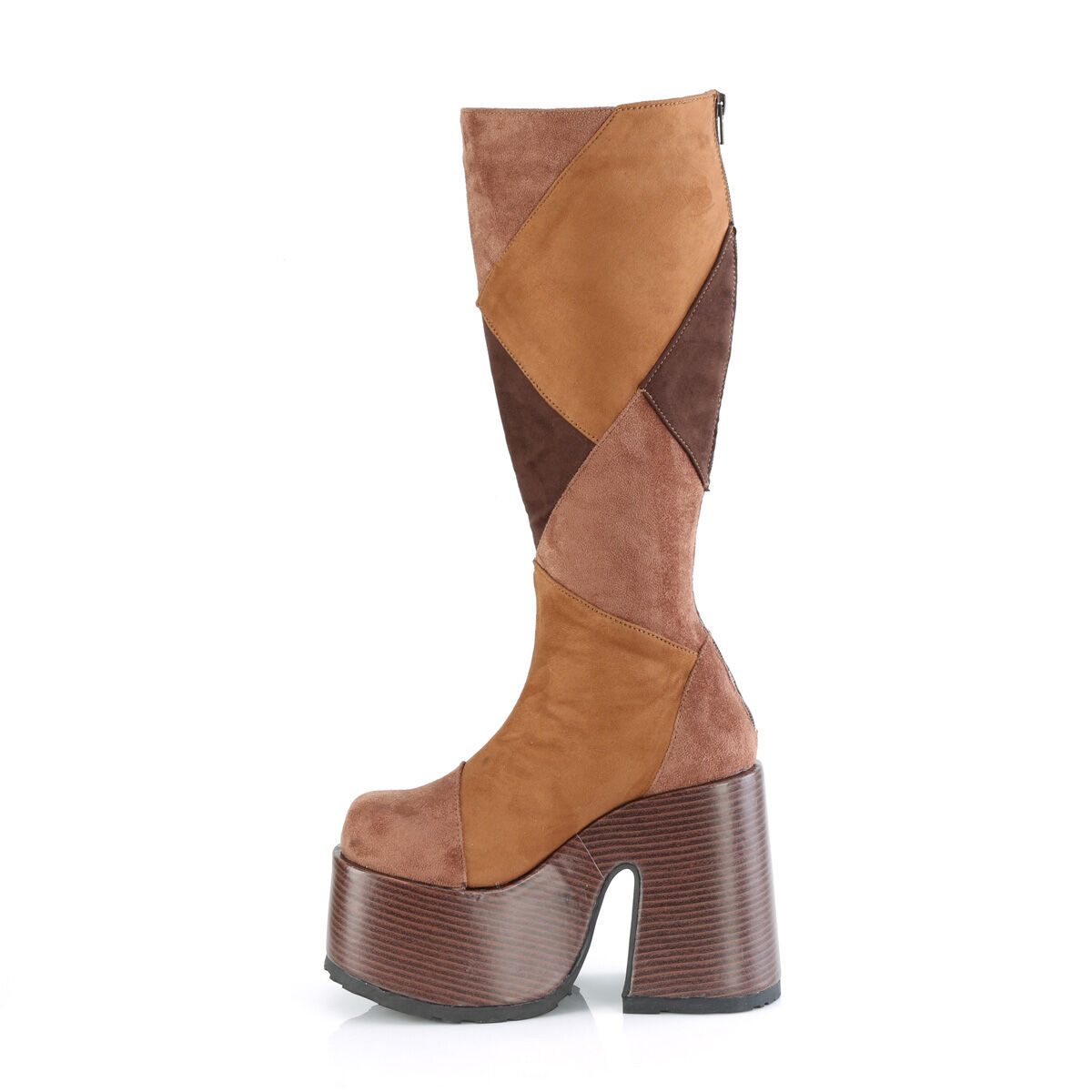 DemoniaCult CAMEL-280 Damen Stiefel Braun Mehrfarbig EU 41