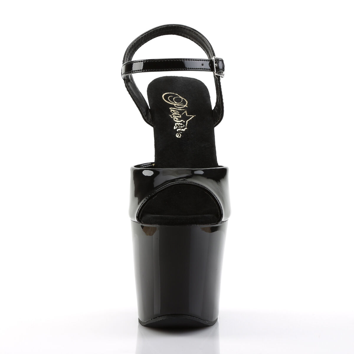 Pleaser REVOLVER-709 Damen Sandale Schwarz  EU 36