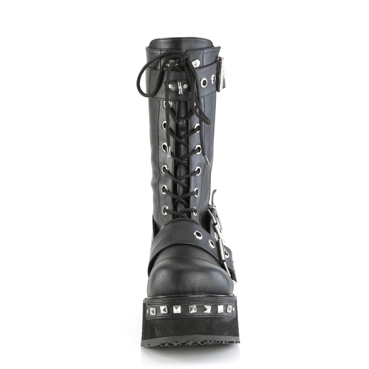 DemoniaCult TRASHVILLE-250 Unisex Stiefel Schwarz  EU 36